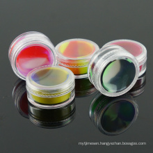 Wholesale 3Ml 5Ml 6Ml 7Ml 10Ml 11Ml Small Dabs Wax Silicone Jar Concentrate Container 2Ml 3Ml 5Ml